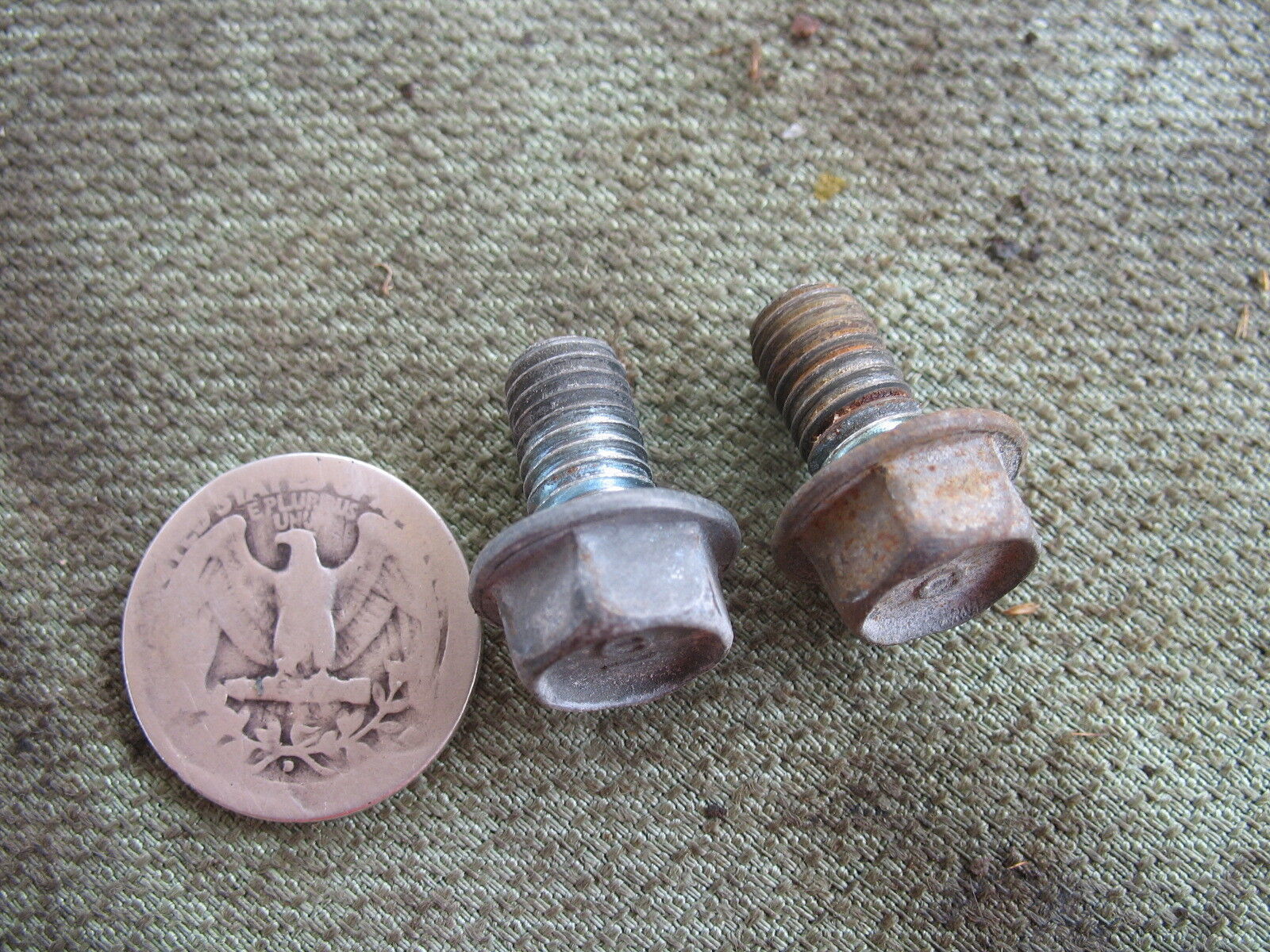 PASSENGER FOOT PEG MOUNT BOLTS 1986 86 HONDA CN250 CN 250 HELIX - $6.93