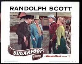 Sugarfoot 11&quot;x14&quot; Lobby Card #6 Adele Jergens Randolph Scott Western - £36.44 GBP