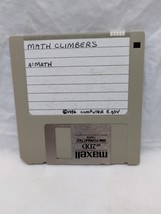 MS-Dos Math Climbers Floppy Disk 3.5&quot; - $187.46 MXN