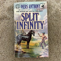 Split Infinity Fantasy Paperback Book by Piers Anthony Ballantine Books 1981 - £9.55 GBP
