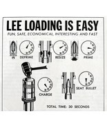 Lee Engineering Ammo Loading 1967 Advertisement Vintage Hunting DWEE17 - $367.32 MXN