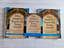 Hey Andrew! Teach Me Some Greek Level 2 NEW SET - Homeschool Language - $22.99