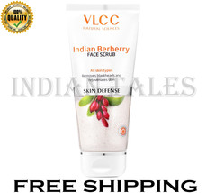 VLCC Indian Berberry Face Scrub - 80 g - Gentle Scrub |  Remvoe blackheads - £18.16 GBP