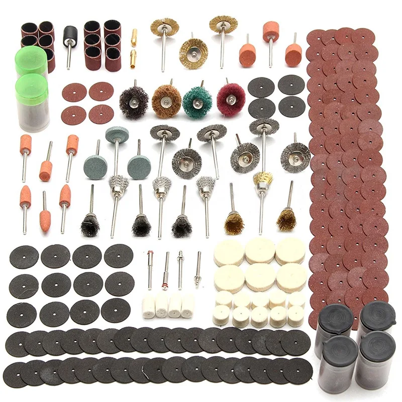 40/78/100/147pc Rotary Tool Accessory Attachment  Kits Grinding Sanding ... - £201.82 GBP