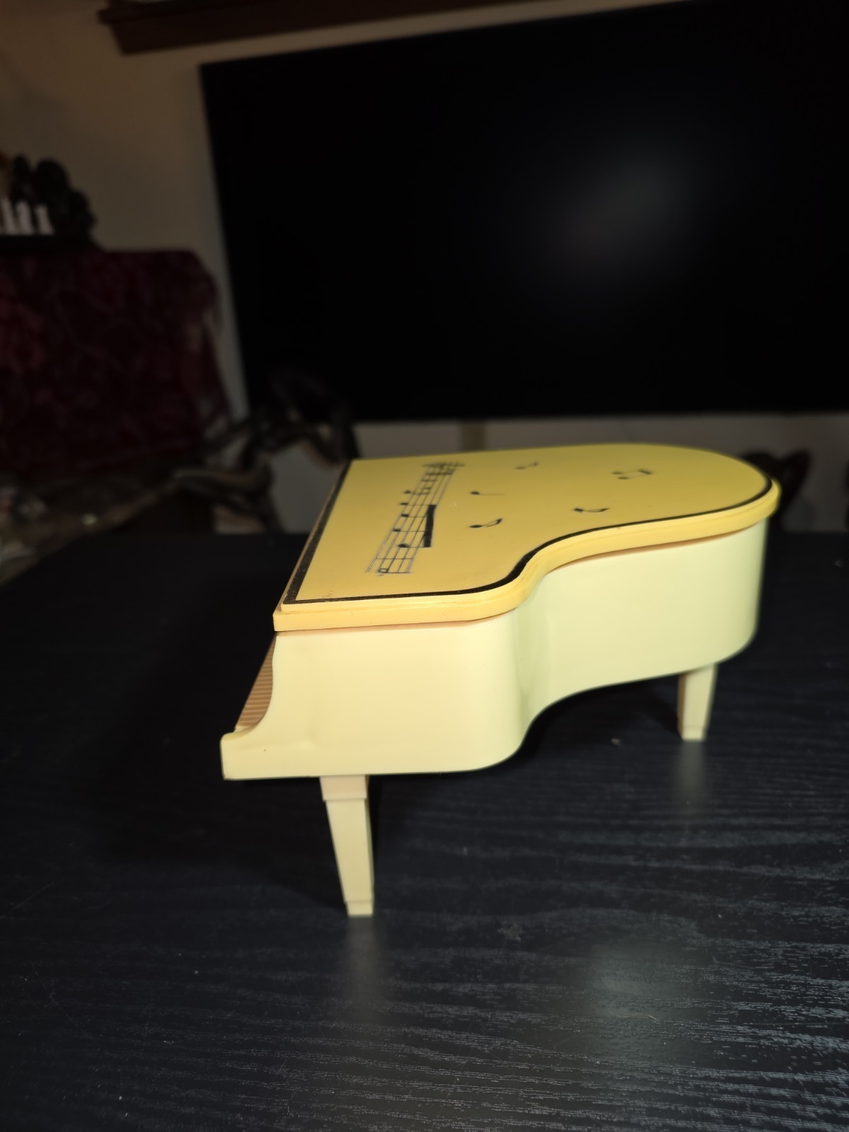 George Good Corp. 1977 Grand Piano Trinket Music Box Stranger in the Night Item image 5