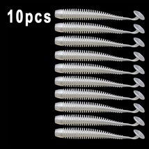 Soft lures silicone worms baits 5cm 6cm 7 5cm jigging wobblers fishing lures artificial thumb200