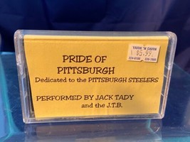 Pride of Pittsburgh Steelers Jack Tady J.T.B.  Vintage Cassette Tape Polka - £10.92 GBP