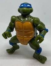 Head Droppin Leo Teenage Mutant Ninja Turtles 1991 TMNT Leonardo Action Figure - £8.11 GBP