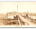 RPPC Main Street View Noranda Mining Camp Quebec QC Canada 1930 Postcard W3 - $24.70