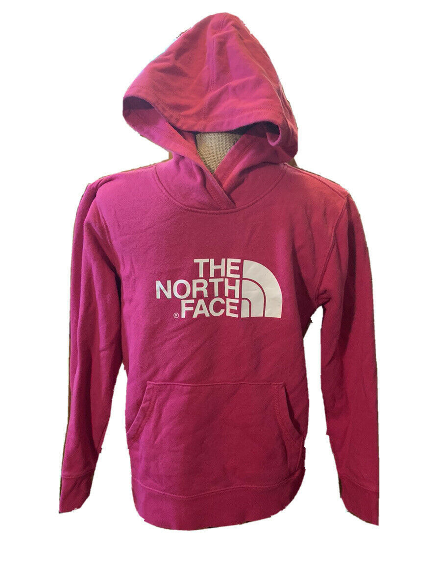The North Face Girls Pink Hoodie Size XL/TG - £15.98 GBP