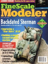 FineScale Modeler Magazine March 1998 Backdated Sherman - $1.75
