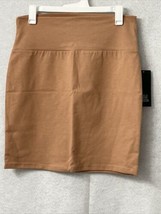 Woman&#39;s Knit Bodycon Mini Pencil Skirt - Wild Fable™ - Color Brown - Size M - £3.17 GBP