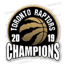 Toronto Raptors 2019 Champions Precision Cut Decal - $3.95+