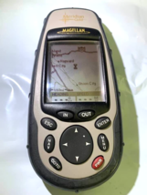 Magellan Meridian Gold Handheld GPS Receiver Hiking Camping Outdoors - £28.26 GBP