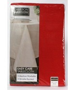 Benson Mills Cameron Ruby 60&quot; X 120&quot; Oblong High Quality Tablecloth Mach... - $49.36 CAD