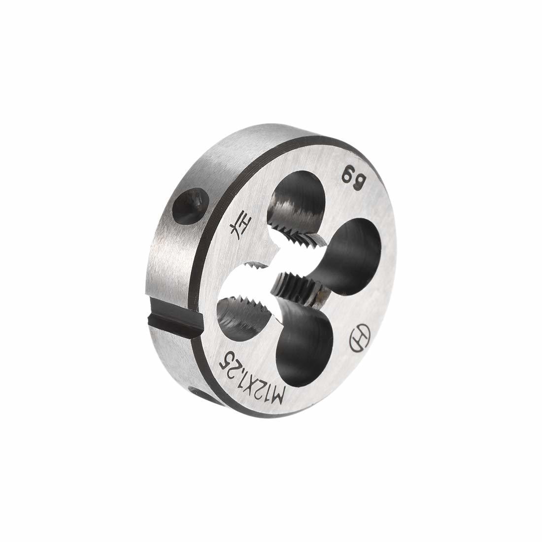 Uxcell M12 X 1.25 Metric Round Die, Machine Thread Left Hand Threading Die, - $33.99