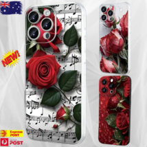For iPhone 15 Pro Max Plus Valentines day Love Rose Shockproof Back Case... - $93.10 MXN+