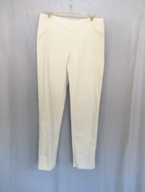 Brooks Brothers pants Caroline Fit cropped Size 6 beige contoured waist - $16.61