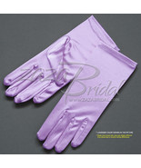 Shiny Stretch Satin Dress Gloves 2BL - Wrist Length, Various Colors - €11,28 EUR+