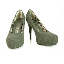 Next Gray Tweed Platform High Heel Pumps Shoes size UK 6, Eur 39 - $24.75