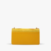 The Parama Yellow Leather Handbag image 6