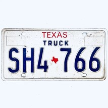  United States Texas Base Truck License Plate SH4 766 - £13.29 GBP