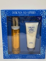 Diamonds And Sapphires By Elizabeth Taylor For Women - 2Pc Gift Set - $22.75