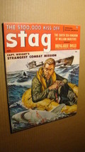 Men&#39;s Adventure Mag - Stag *Nice Copy* 1957 Pulp Sex Girls Sharks - £21.65 GBP