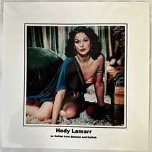 Hedy Lamarr 1949 Samson And Delilah sultry Delilah pose on rug 12x12 photo - £15.81 GBP