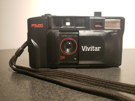 Vivitar PS:20 Point N Shoot 35mm Film Camera Not Working For Parts - $6.44