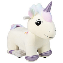 6V Electric Animal Ride On Toy with Music and Handlebars-Beige - Color: ... - $119.80