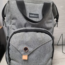 Winsamor Diaper Bag Backpack Waterproof Used GRAY - £9.04 GBP