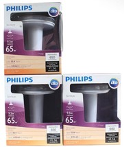 3 Philips LED Slim Style Indoor Flood 9.5w Replaces 65w Dimmable Soft White - $39.99