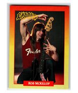 Exodus Rob McKillop 1991 Rockcards Brockum #124 Bass Guitarist - $6.47