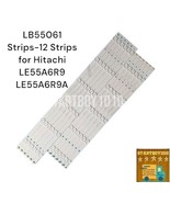 LB55061 LED  Strips-12 Strips for Hitachi LE55A6R9 LE55A6R9A - $32.68