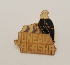 JUNEAU Alaska Collectible Souvenir Travel Tourist Lapel Pin Pinchback Ba... - £13.21 GBP