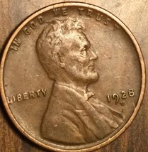 1928D Usa Lincoln Wheat One Cent Penny Coin - £1.37 GBP