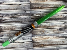 2015 Hasbro Star Wars Luke Skywalker Green Lightsaber - Cosplay - 34&quot; - Works! - £15.14 GBP