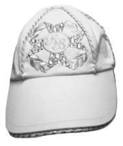 Authentic Roccobarrocco women white cap SZ M-L - $89.00