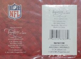 C R Gibson Tapestry N878372M NFL Arizona Cardinals Scrapbook image 9