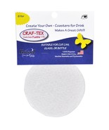 Craf-Tex 4 x 4 Double Sided Fusible Round Coaster Kit - $9.95