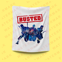 Busted 20TH Anniversary &amp; Greatest Hits Tour 2023 Blanket - £43.95 GBP
