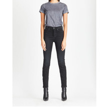 Cotton Citizen Womens High Jeans Skinny &amp; Slim Faded Black 25W - £89.24 GBP