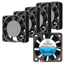 40Mm Fan 5V, 3D Printer Micro 5 Volt Fans 4010 Hydraulic Bearing, Brushless Cool - £17.57 GBP