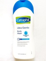 Cetaphil Ultra Gentle Body Wash Fragrance Free Sensitive Dry Skin 16.9 Fl Oz - £8.78 GBP