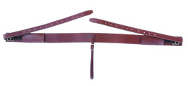 48&quot; Horse Australian Leather Flank Back Rear Saddle Cinch w/ Billets 110... - $828.51 MXN
