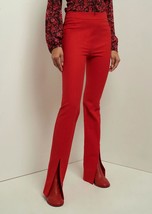 Derek Lam 10 Crosby lucia flare slit pant in Red - size 2 - £125.06 GBP