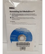 NEW Dell MediaDirect 3.5 for XPS ReInstallation CD 0GN866 With Manual Se... - £14.89 GBP