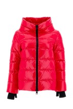 Herno gloss short with knit gloves jacket for women - size 44 - $381.15