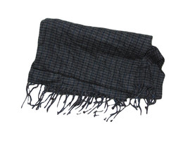 Gray Plaid Fleece Scarf Dockers New Acrylic Scarve - $10.69